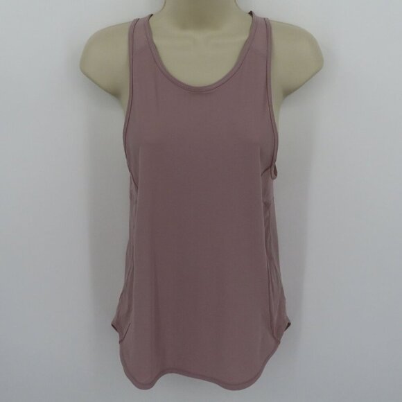Lululemon Women 15in Bust Purple Sleeveless Mesh Panel Accent Tank Top Shirt - Picture 10 of 10
